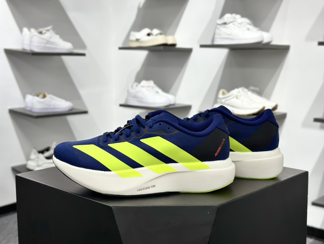 200 Adidas Adizero Evo SL M 阿迪超轻透气缓震跑鞋 JR3415