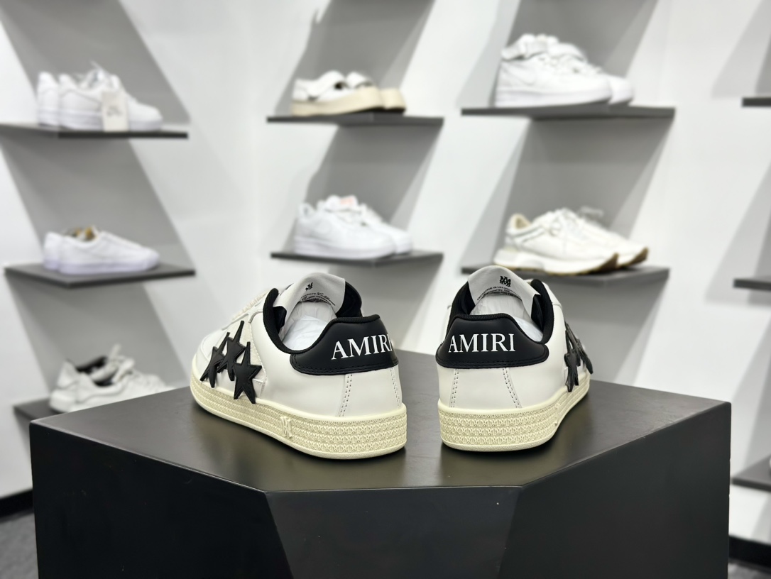 420 Amiri 埃米尔 Skeleton Low-Skel top Sneakers 骨骼系列情侣鞋 低帮运动休闲板鞋 AWFOSR1075-001