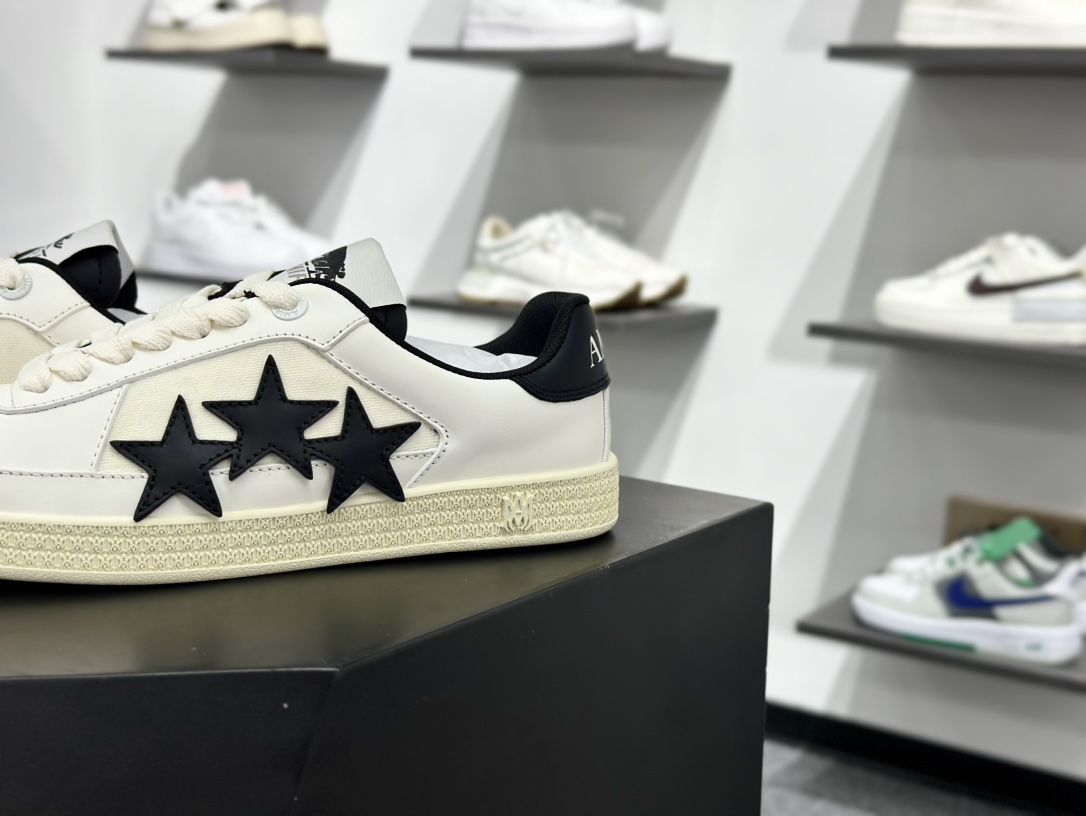 420 Amiri 埃米尔 Skeleton Low-Skel top Sneakers 骨骼系列情侣鞋 低帮运动休闲板鞋 AWFOSR1075-001