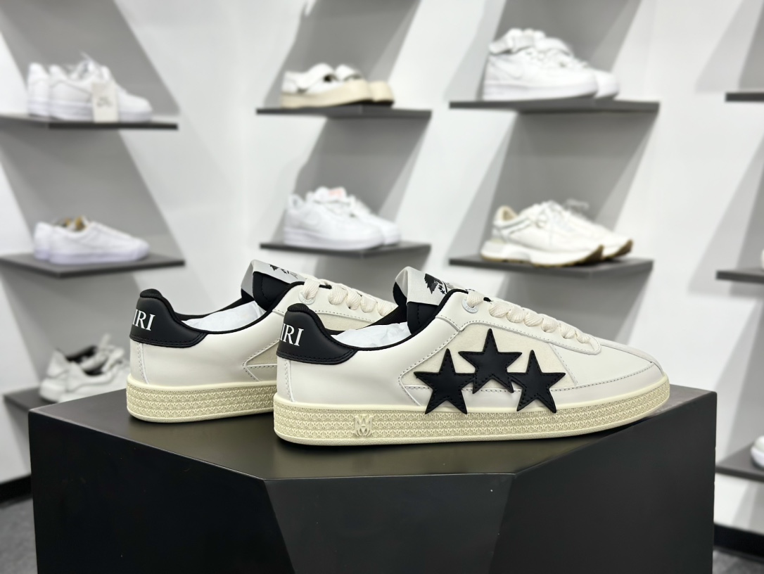 420 Amiri 埃米尔 Skeleton Low-Skel top Sneakers 骨骼系列情侣鞋 低帮运动休闲板鞋 AWFOSR1075-001