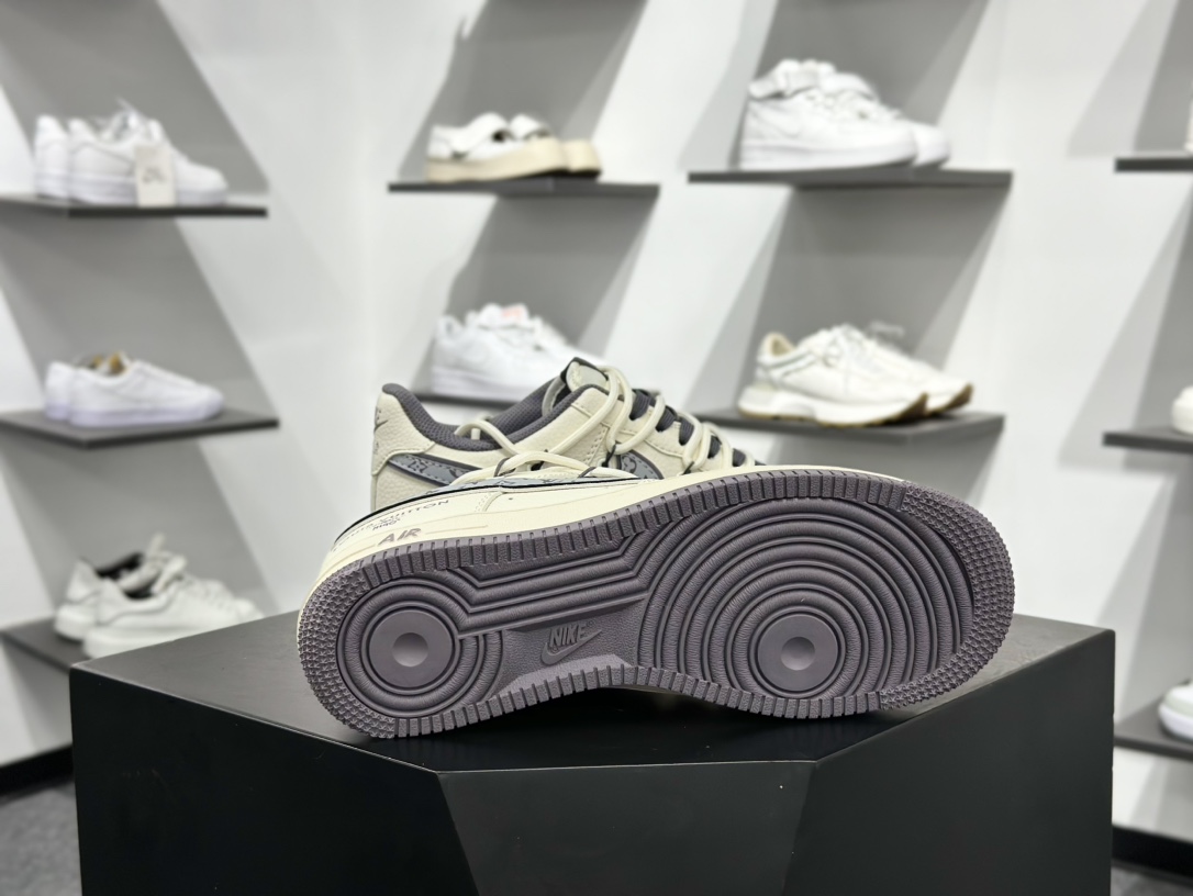 Nike Air Force 1 Low 07 x Louis Vuitton 白灰绑带 DM6868-067