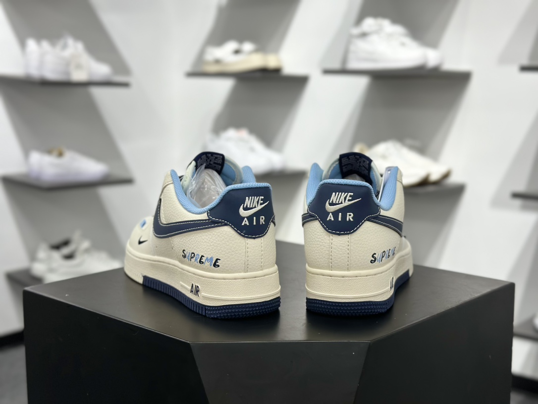Nike Air Force 1 Low 07 x Supreme 白蓝小钩满天星 XS1958-565