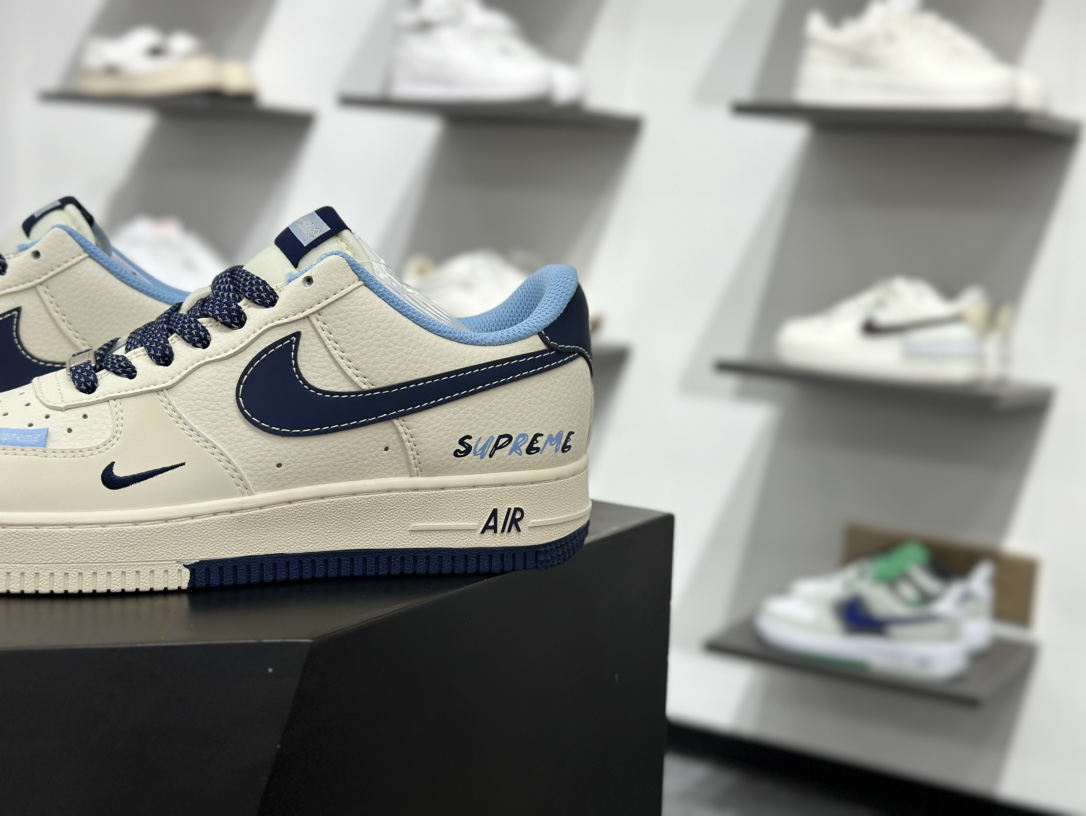 Nike Air Force 1 Low 07 x Supreme 白蓝小钩满天星 XS1958-565