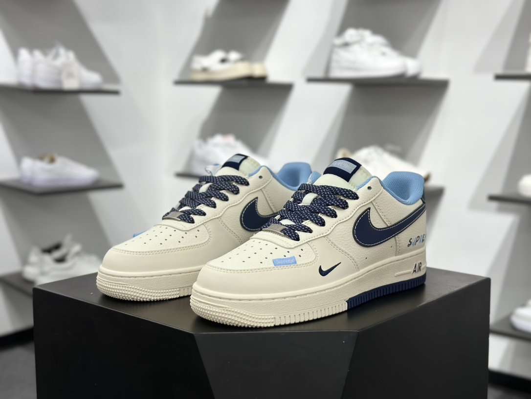 Nike Air Force 1 Low 07 x Supreme 白蓝小钩满天星 XS1958-565