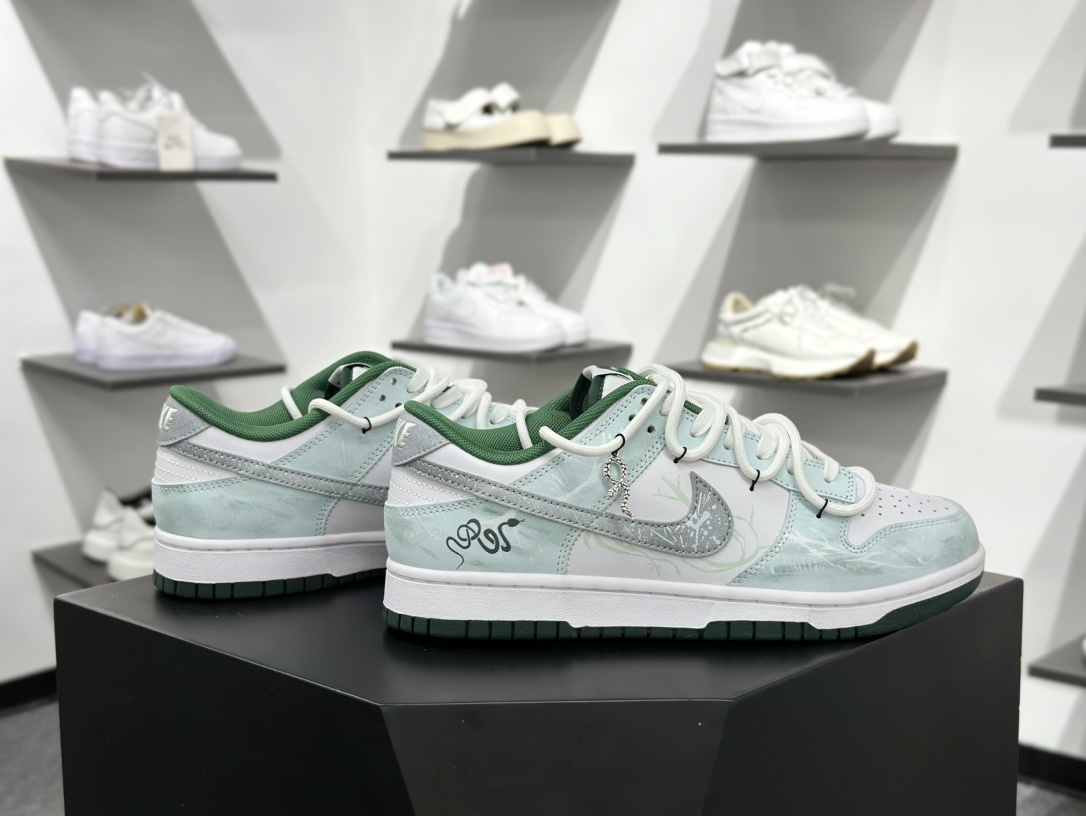 Nike SB Dunk Low Mushroom 绿粉 DD1391-101