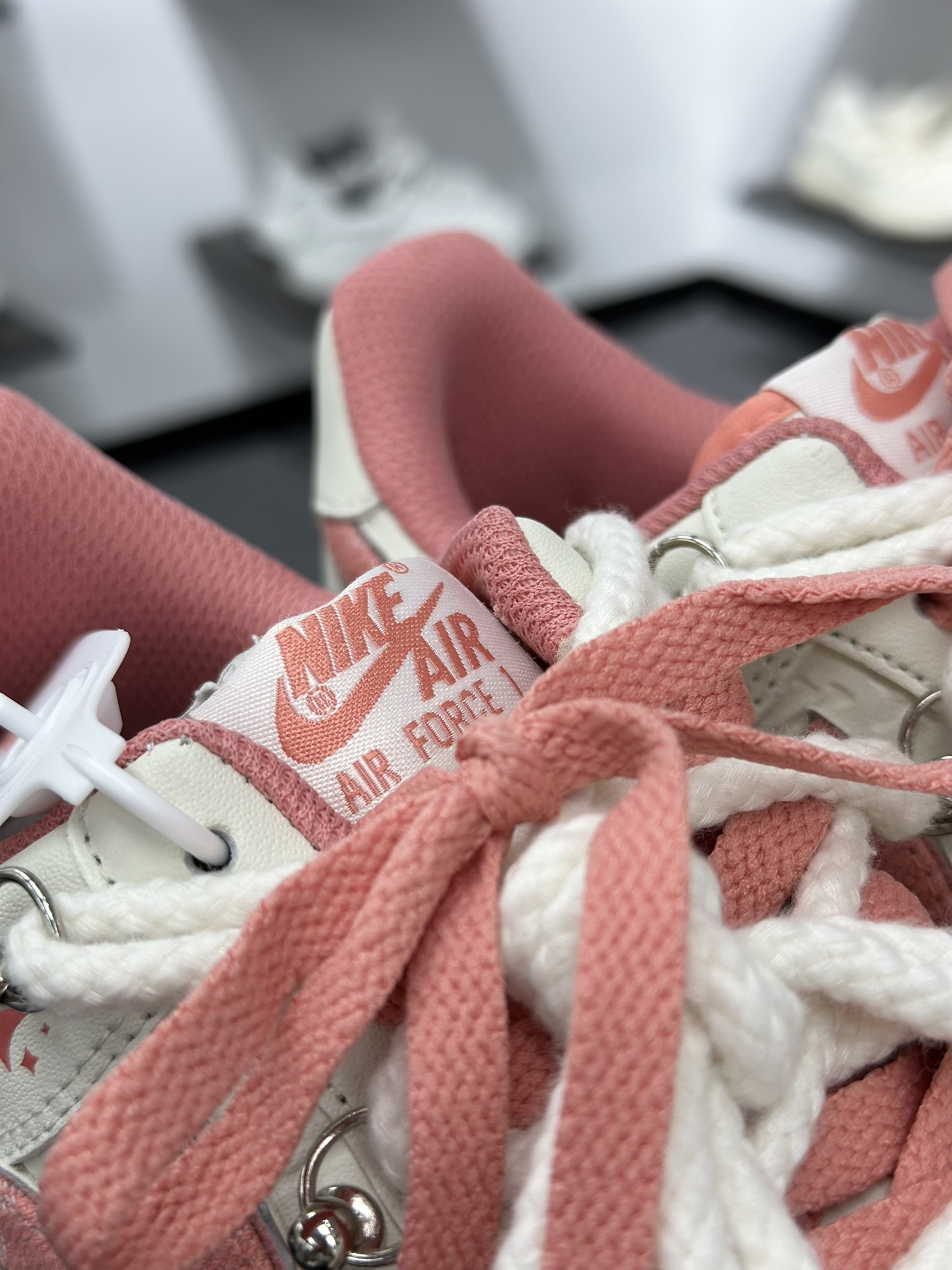 Nike Air Force 1 Low 07 白粉麻绳绑带 LV0506-880