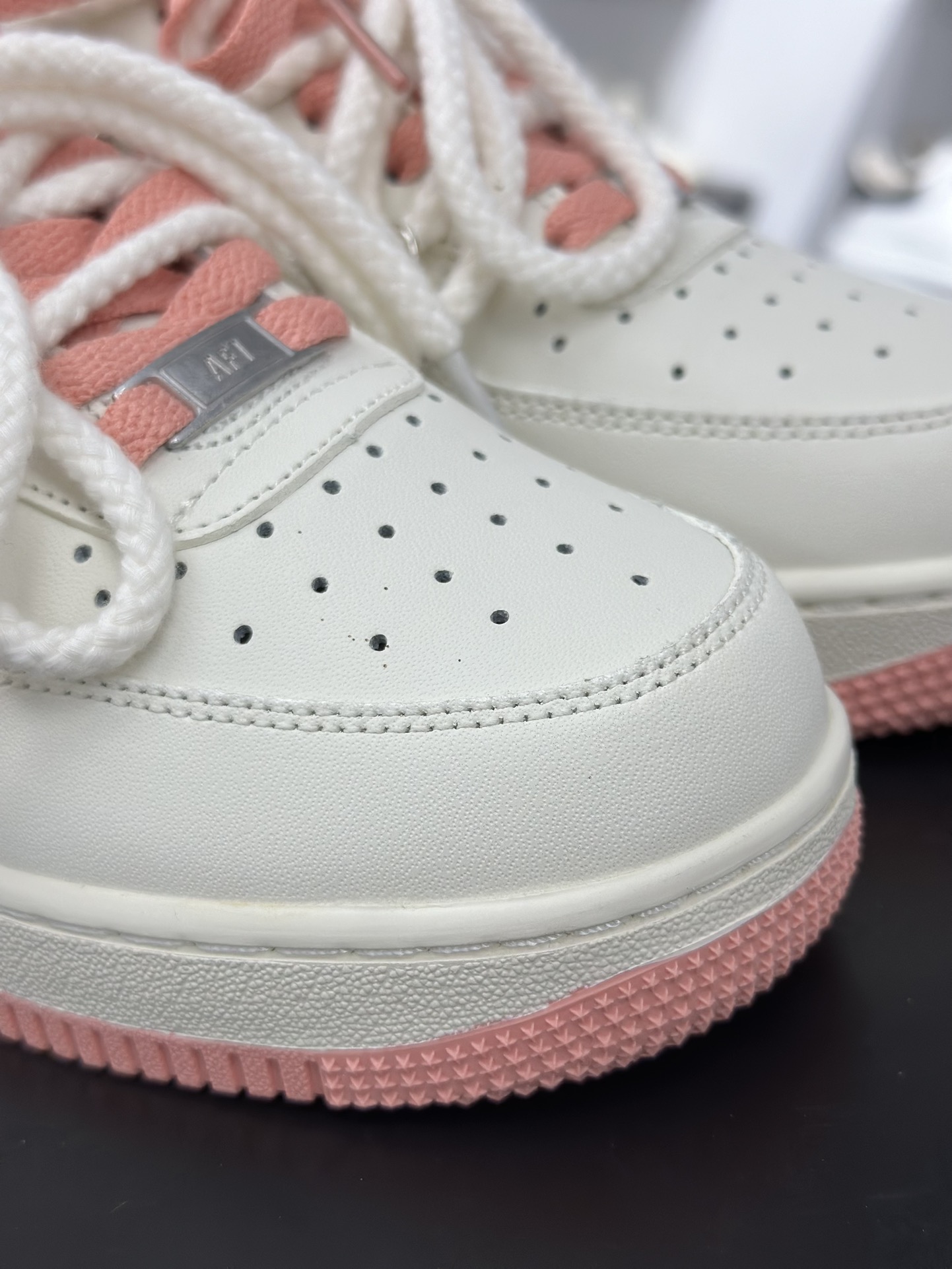 Nike Air Force 1 Low 07 白粉麻绳绑带 LV0506-880