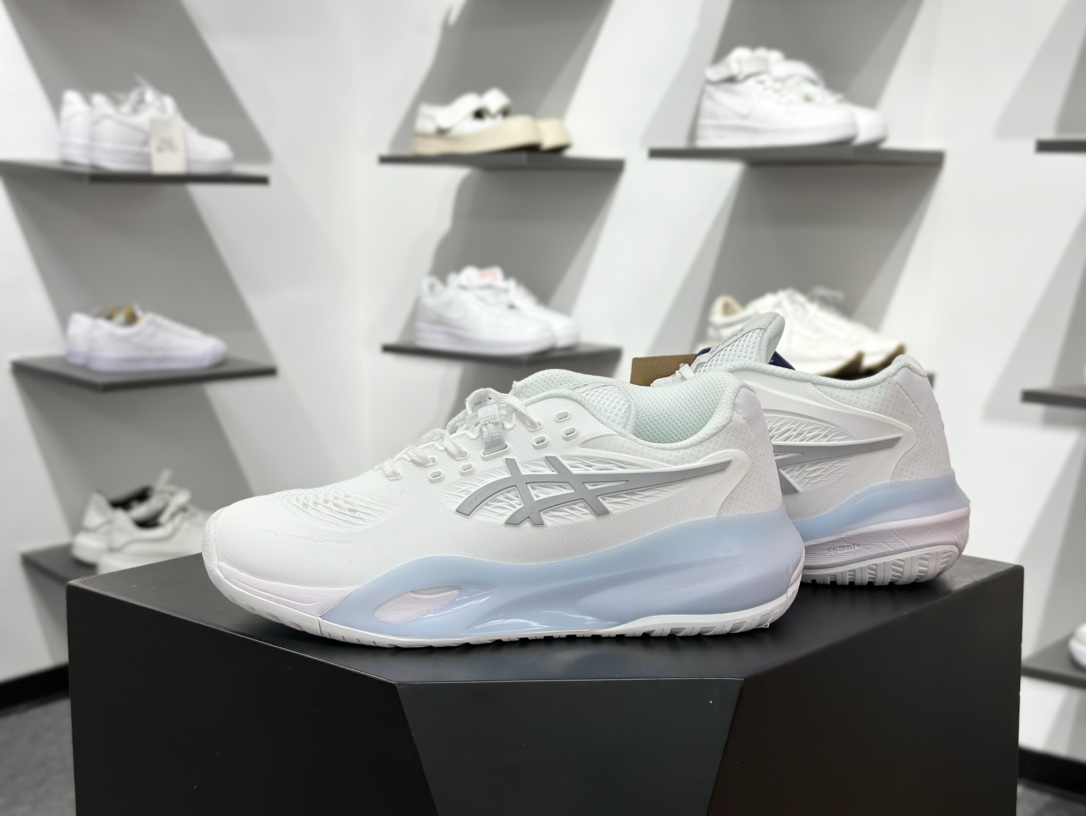 Asics Gel-RESOLUTION X 纯原版本 亚瑟士运动休闲透气专业跑鞋 1042A297-100