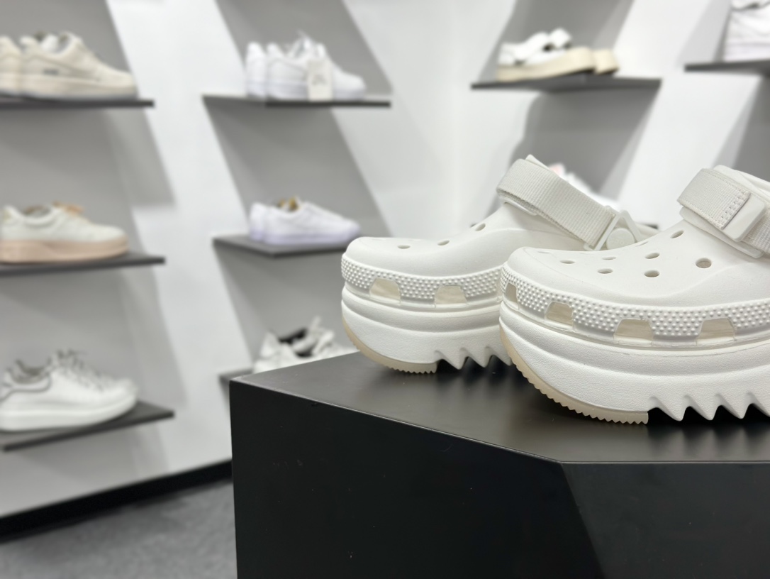 Crocs Classic Cl卡骆驰简约休闲沙滩洞洞拖鞋凉鞋 猎户 透明防水袋包装