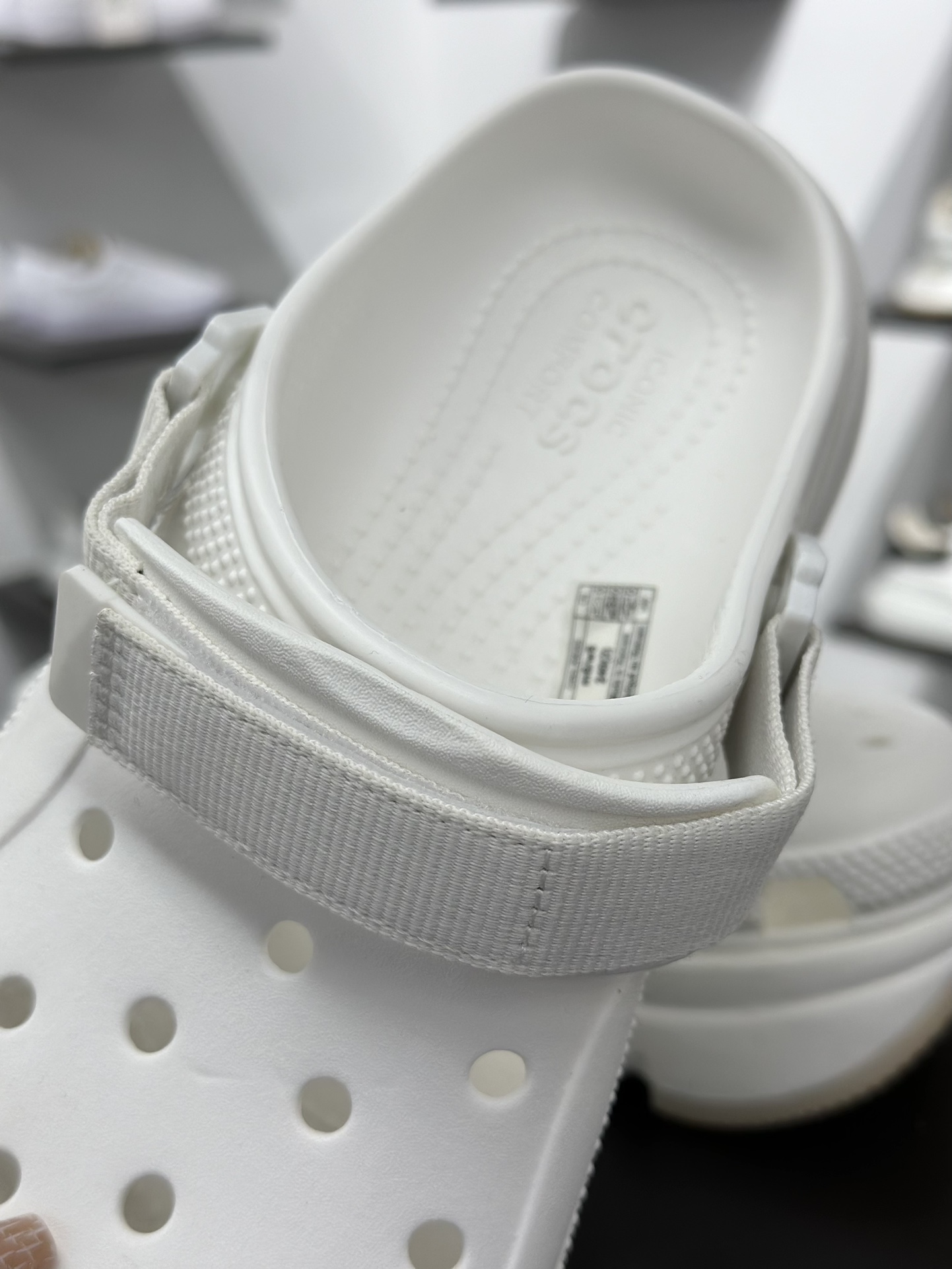 Crocs Classic Cl卡骆驰简约休闲沙滩洞洞拖鞋凉鞋 猎户 透明防水袋包装