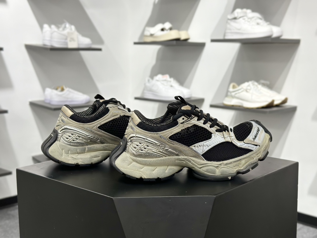 Balenciaga Stapler Low Sneaker 订书机 巴黎世家全新十四代半潮流跑鞋 803682 W3ST4 0510