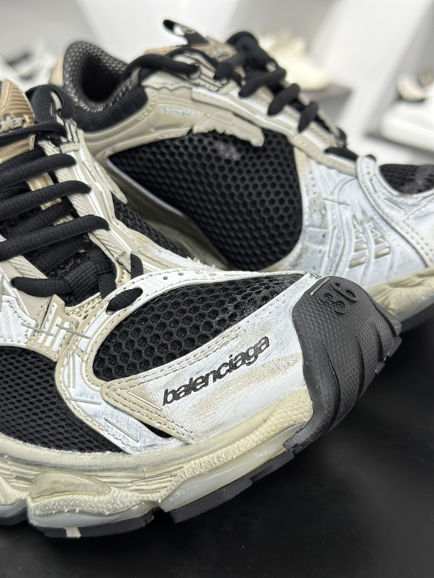 Balenciaga Stapler Low Sneaker 订书机 巴黎世家全新十四代半潮流跑鞋 803682 W3ST4 0510