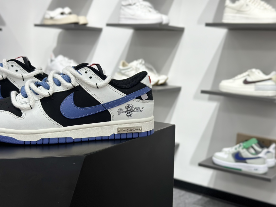 Nike SB Dunk Low 亿万少年 黑白蓝 WB0320-019