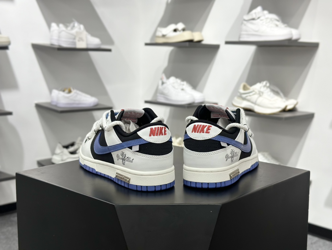 Nike SB Dunk Low 亿万少年 黑白蓝 WB0320-019
