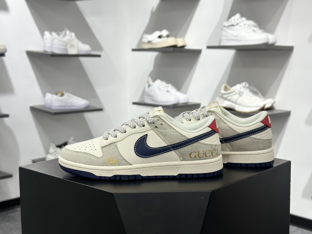 Nike SB Dunk Low x GUCCI 白黄蓝满天星 FC1688-225