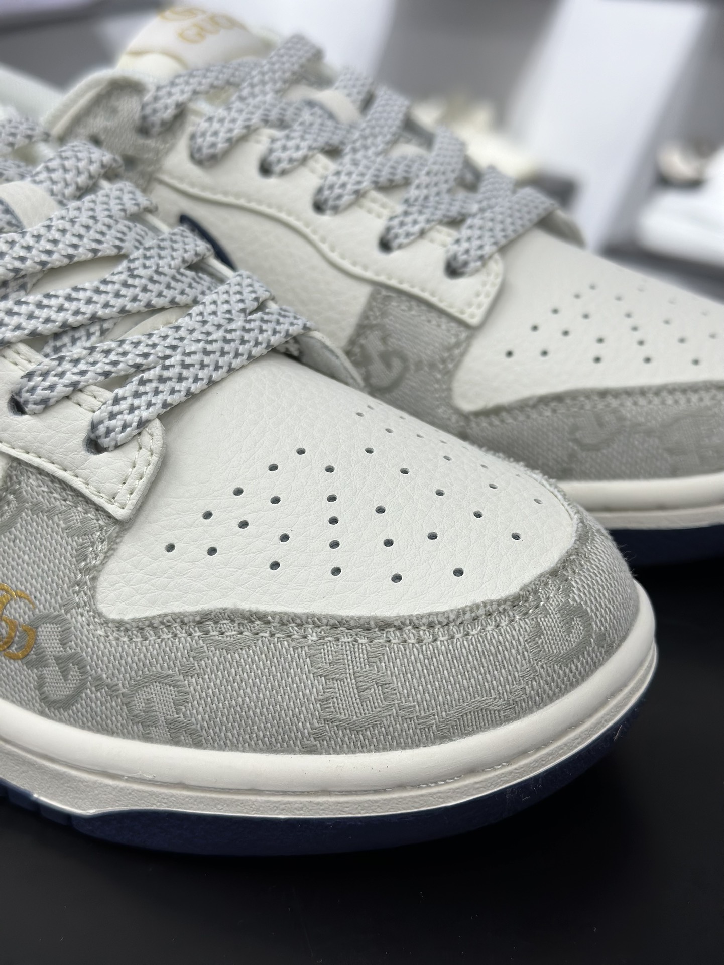 Nike SB Dunk Low x GUCCI 白黄蓝满天星 FC1688-225