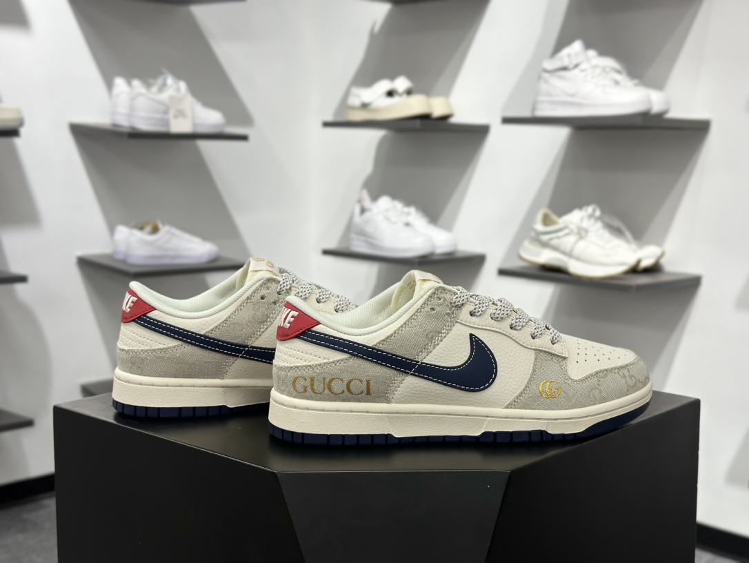 Nike SB Dunk Low x GUCCI 白黄蓝满天星 FC1688-225