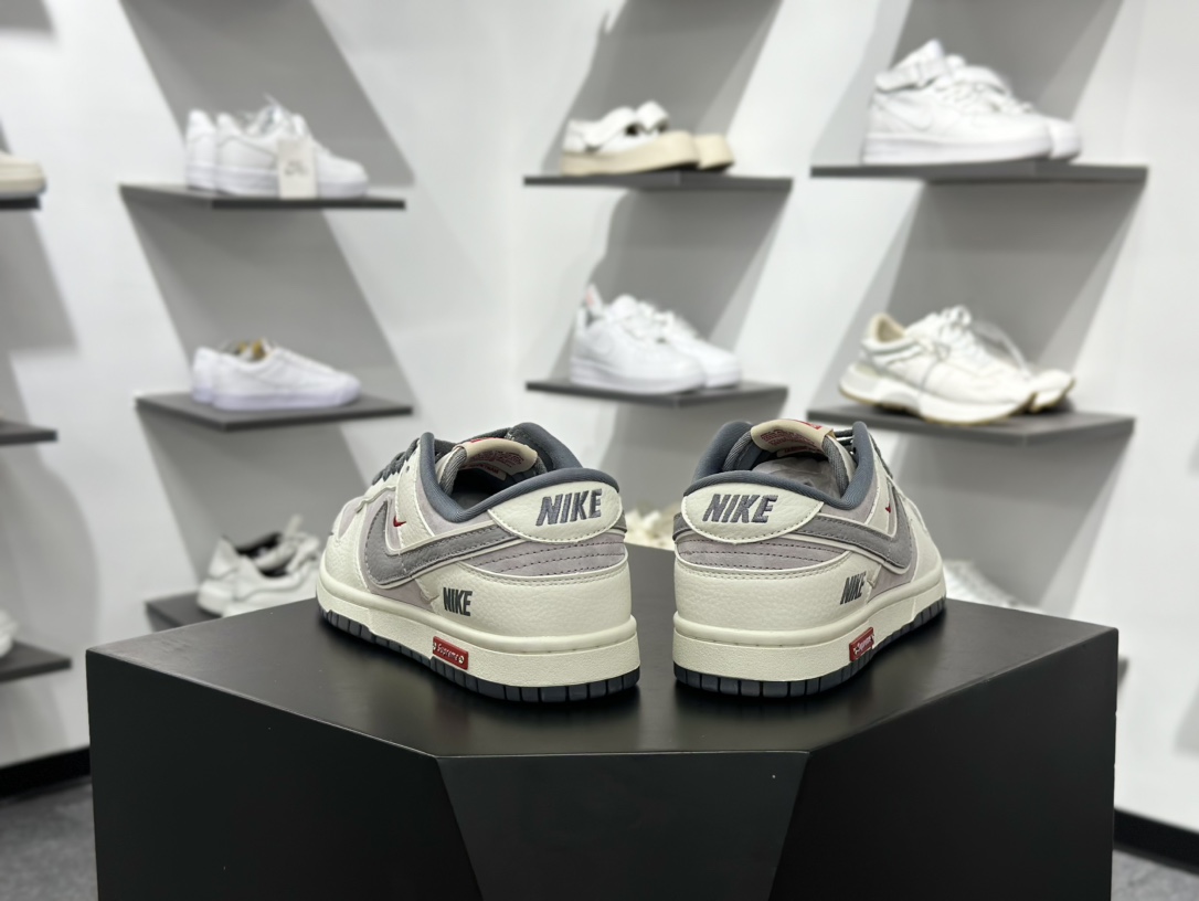 Nike SB Dunk Low x Supreme 白灰三小钩满天星 SC9207-408