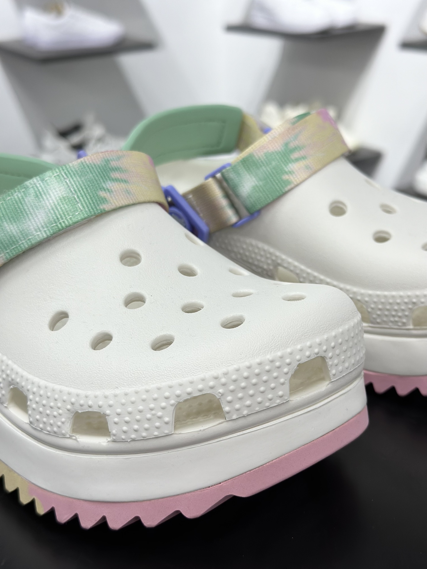 Crocs Classic Cl卡骆驰简约休闲沙滩洞洞拖鞋凉鞋 酷走 透明防水袋包装