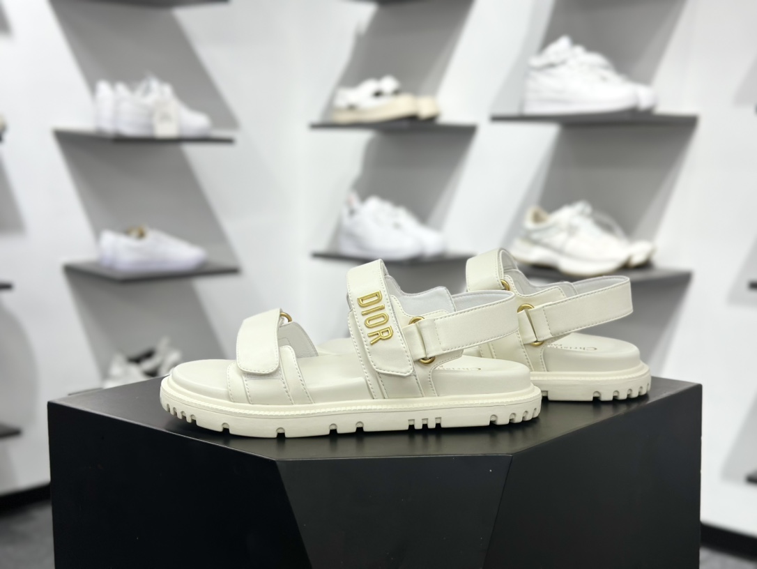 Dior 迪奥 Act 夏季百搭羊皮凉鞋