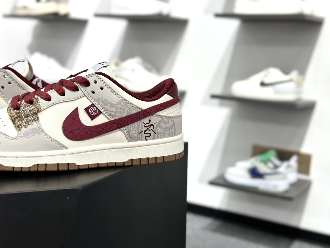 Nike Dunk Low 格纹变奏曲 棕色 DD1503-124