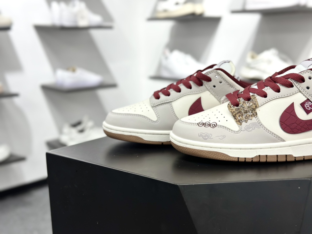 Nike Dunk Low 格纹变奏曲 棕色 DD1503-124
