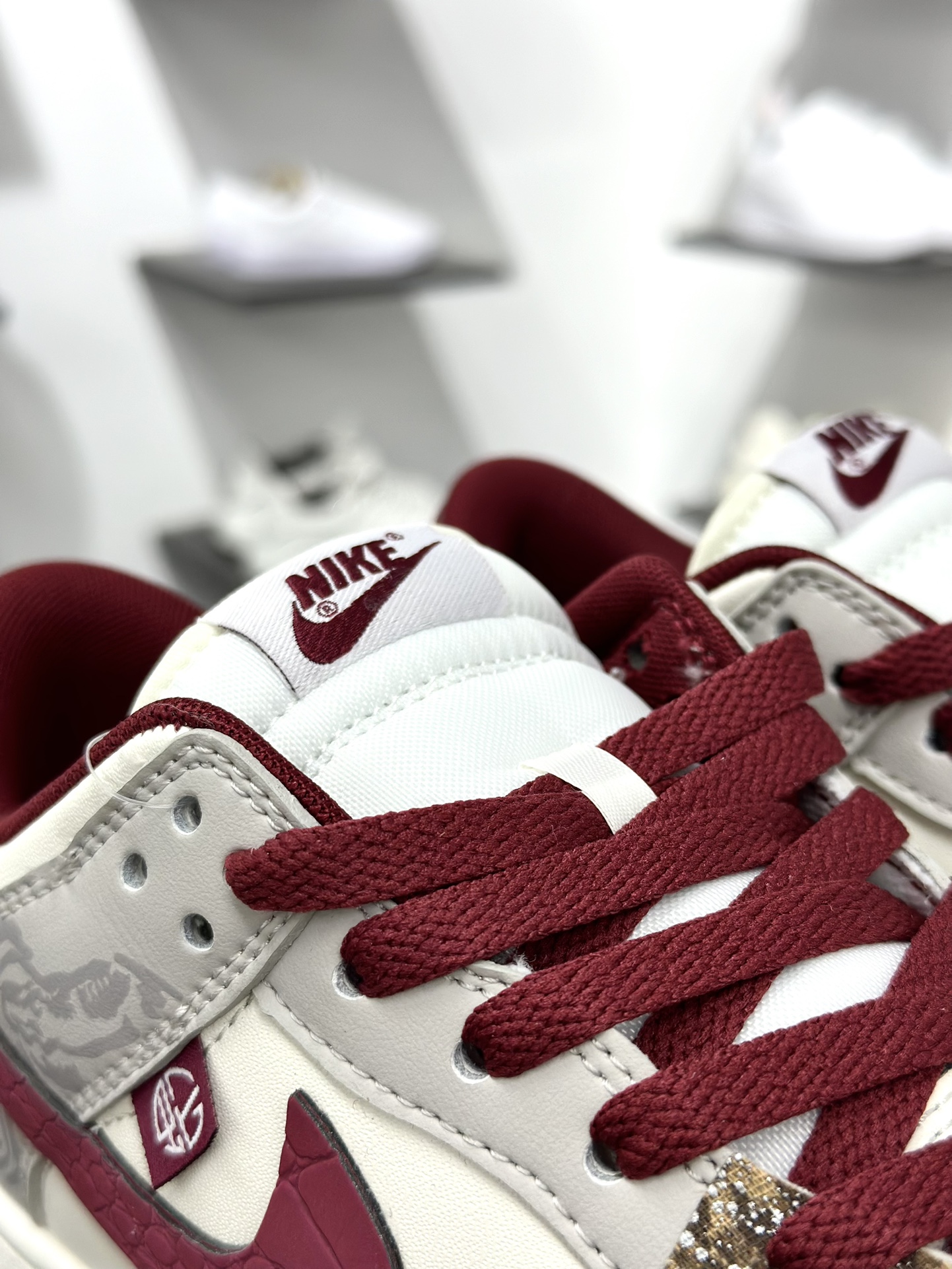 Nike Dunk Low 格纹变奏曲 棕色 DD1503-124