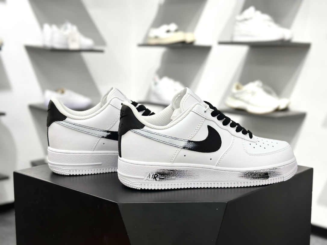 Nike Air Force 1 Low 07 高街 做旧 白黑 ZH0316-078