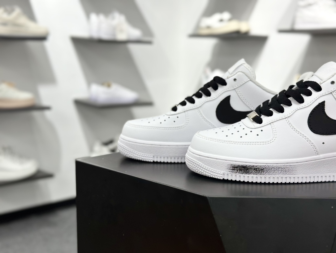 Nike Air Force 1 Low 07 高街 做旧 白黑 ZH0316-078