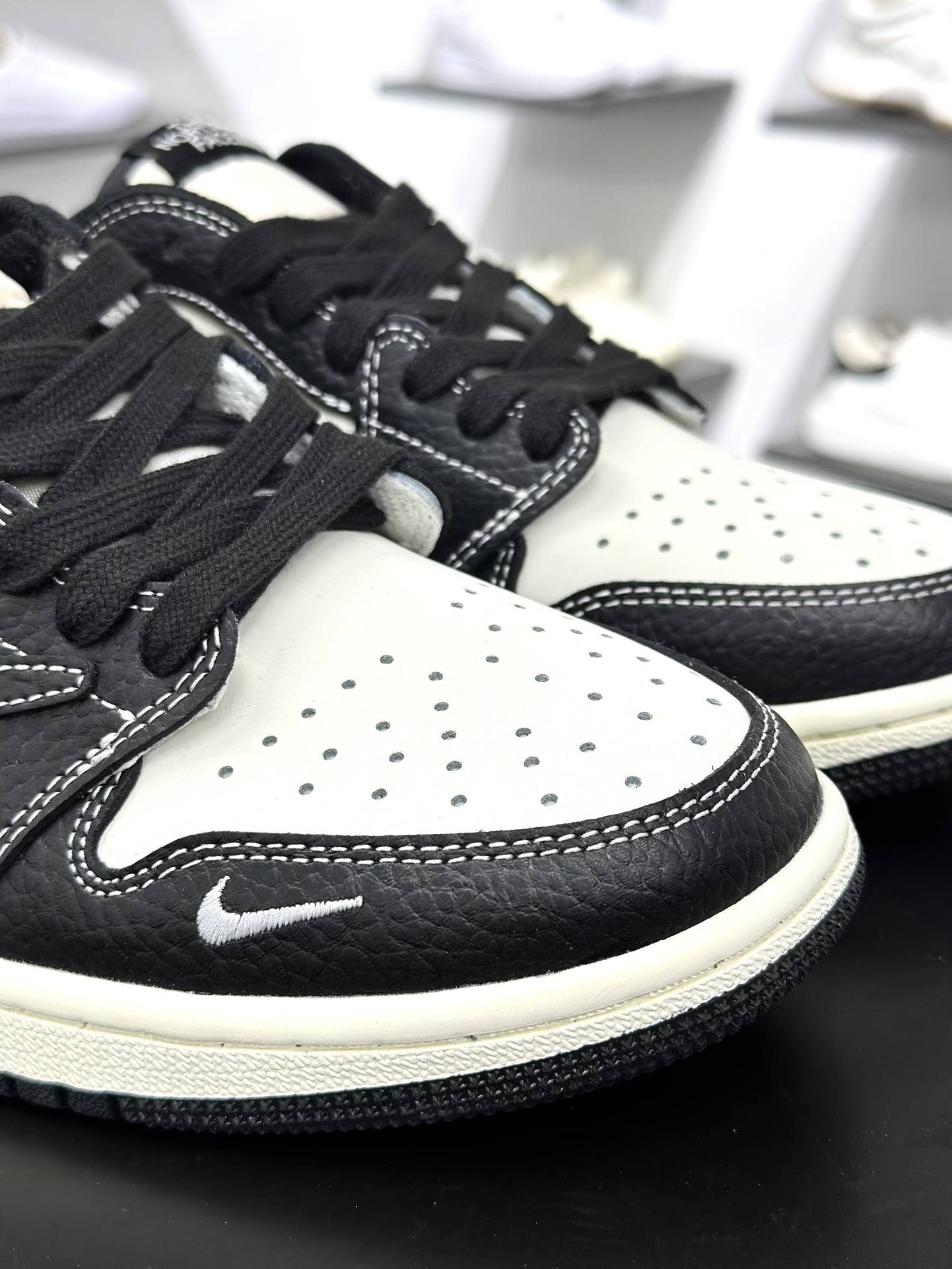 Air Jordan 1 Low AJ1 乔1 北面联名 高端定制 低帮复古篮球鞋 XZ5749-007