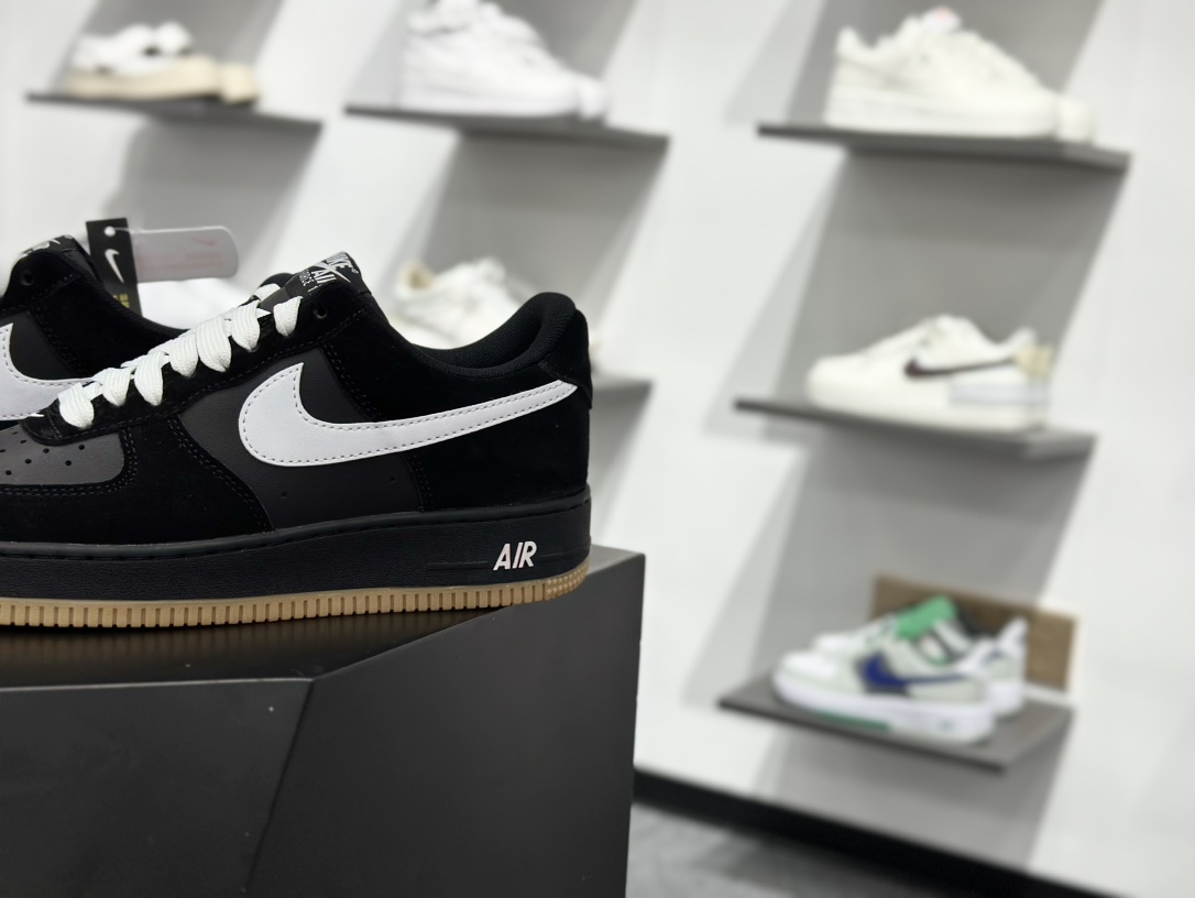 180 Air Force 1 '07 Low 黑白生胶 IB6388-001