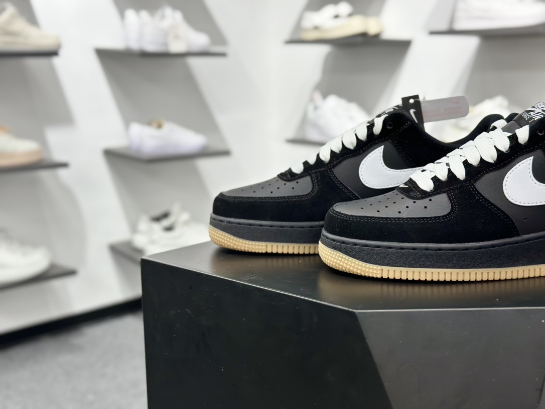 180 Air Force 1 '07 Low 黑白生胶 IB6388-001