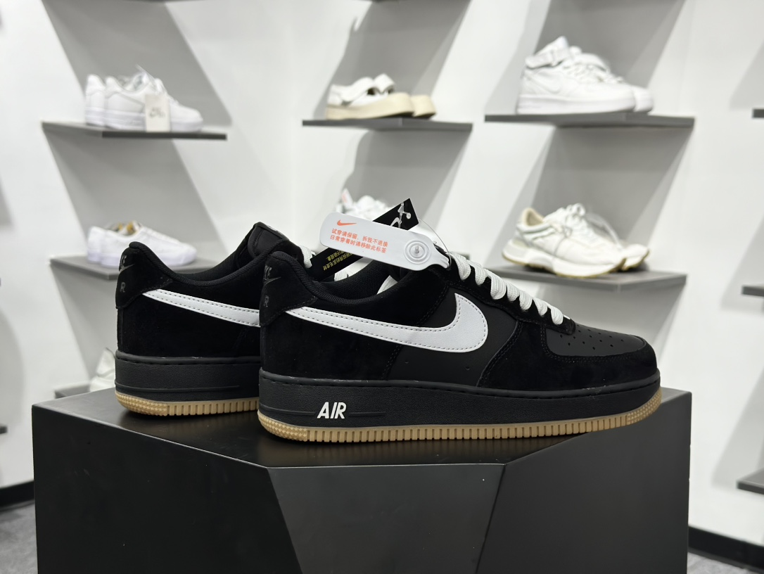 180 Air Force 1 '07 Low 黑白生胶 IB6388-001