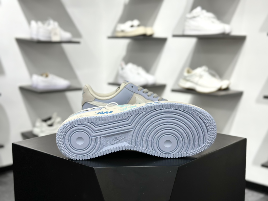 260 Nike Air Force 1 Low 07 Hello Kitty/凯蒂猫 米蓝粉小钩 DB3301-222