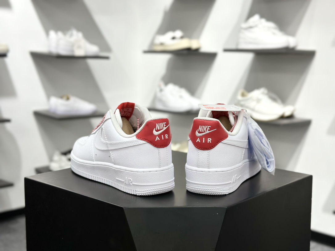 Air Force 1 '07 Low 白红 IB7167-103