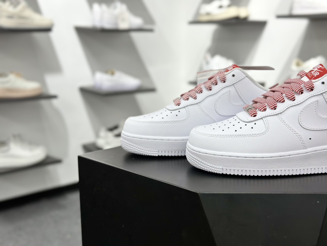 Air Force 1 '07 Low 白红 IB7167-103