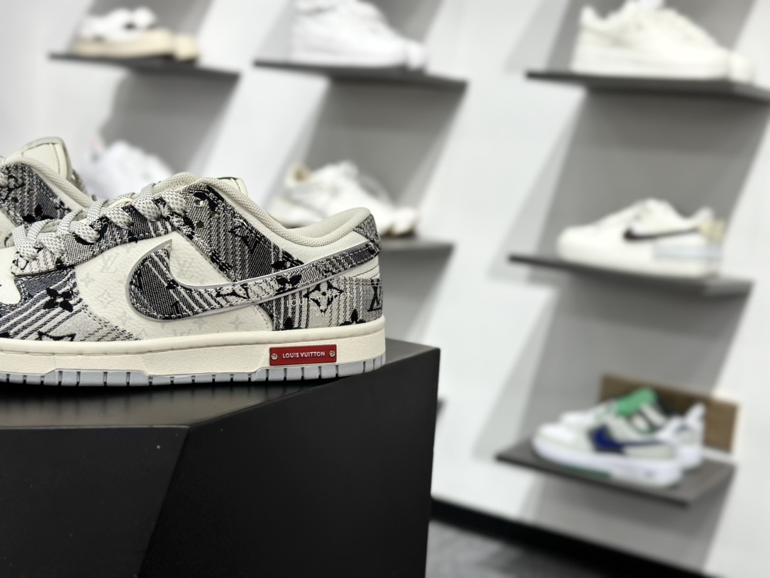 280 Nike SB Dunk Low LV联名 蓝牛仔 周年高端定制 低帮休闲板鞋 SC9772-807