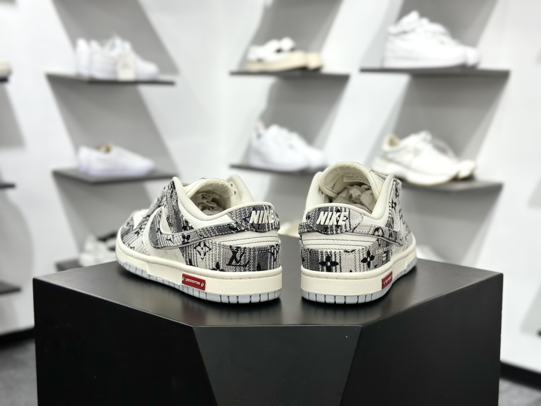 280 Nike SB Dunk Low LV联名 蓝牛仔 周年高端定制 低帮休闲板鞋 SC9772-807