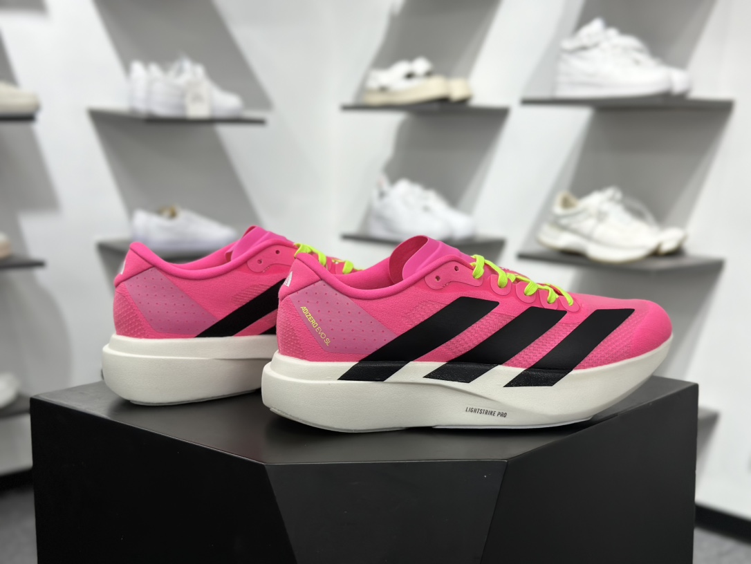 200 Adidas Adizero Pro Evo 4 M 全掌碳板 阿迪超轻透气缓震跑鞋 JS4455