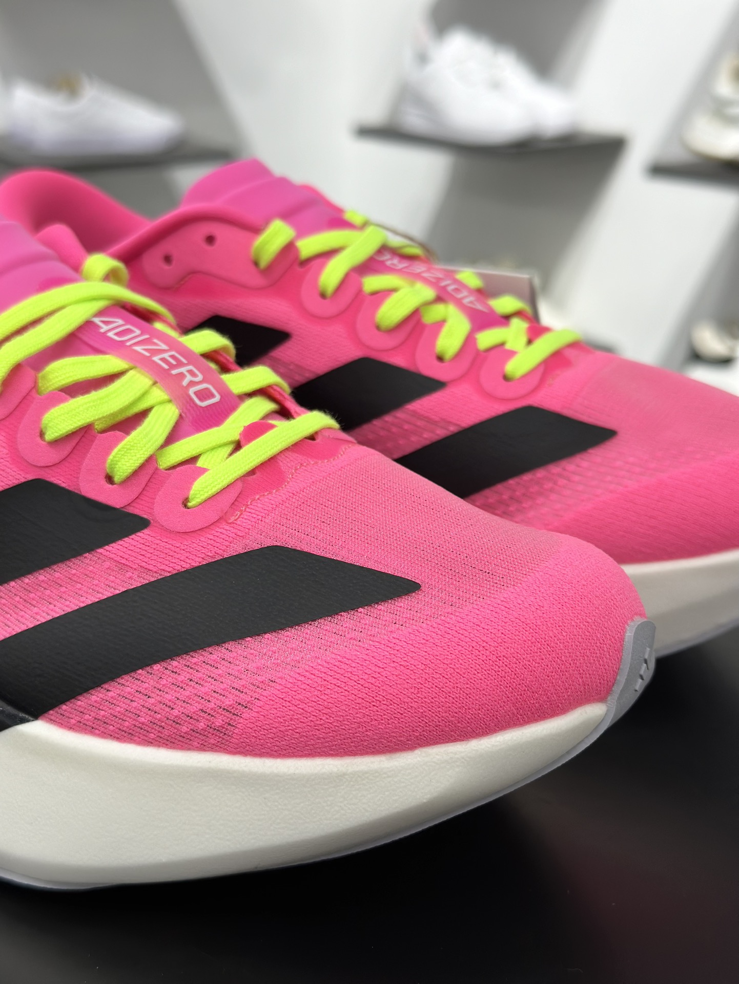 200 Adidas Adizero Pro Evo 4 M 全掌碳板 阿迪超轻透气缓震跑鞋 JS4455