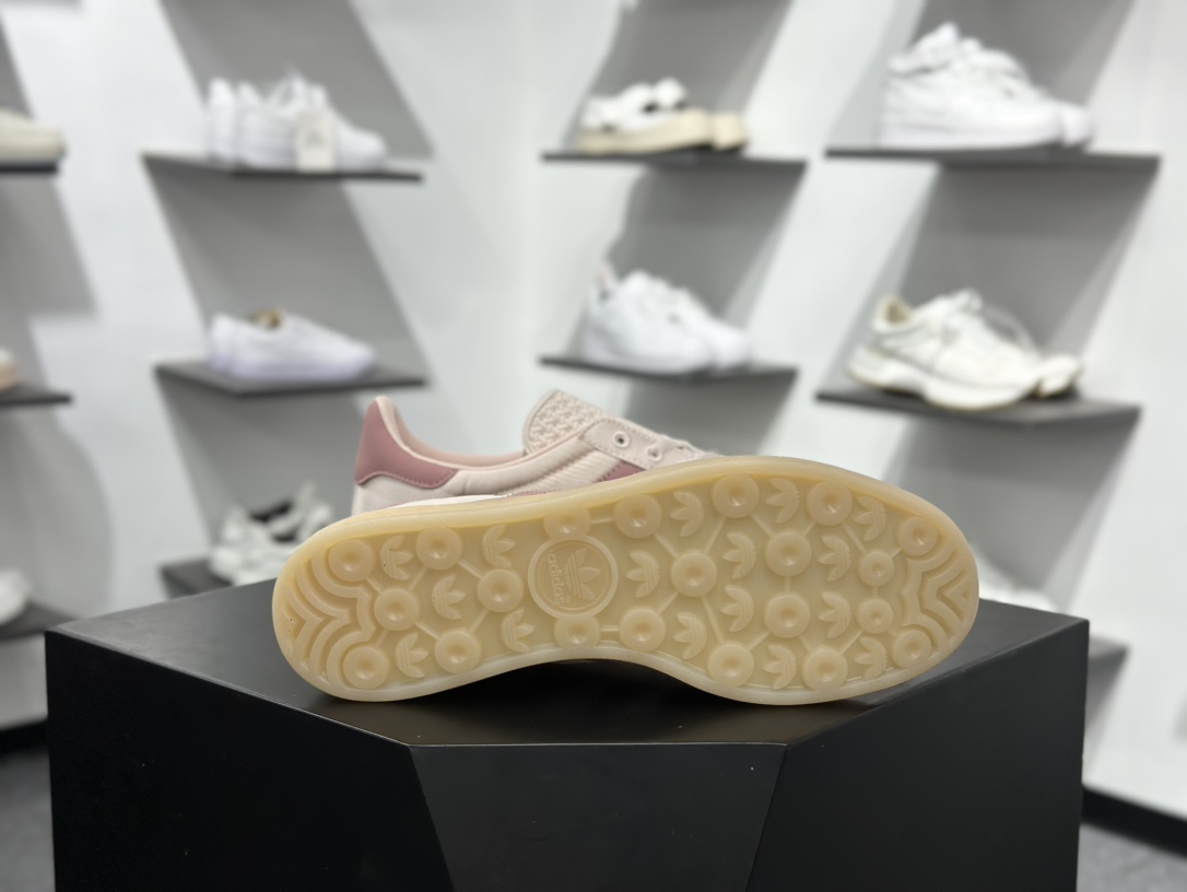 180 AD Originals Gazelle Indoor 粉色 三叶草复古休闲运动板鞋 JI2709