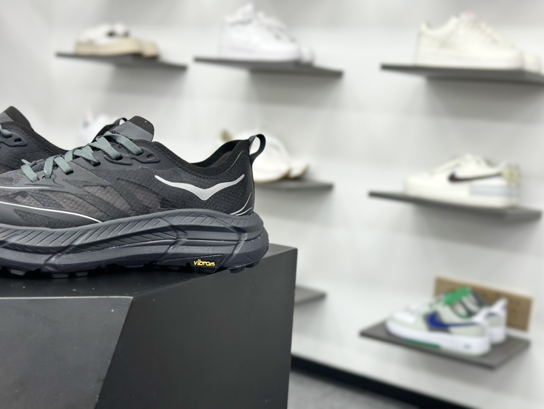220 Satisfy xHOKA ONE ONE Mafate Speed 4 低帮专业越野跑步鞋 11684502332