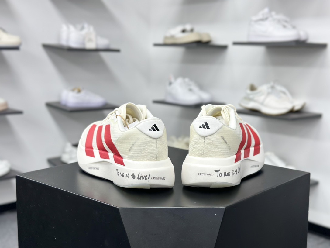 240 Ad Adizero Evo SL M 轻盈跑鞋 耐磨减震专业跑步鞋 JS1183