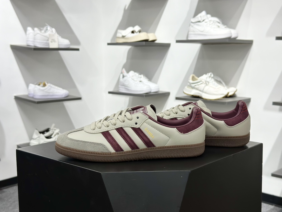 160 Adidas三叶草SAMBA 休闲板鞋 ID1482