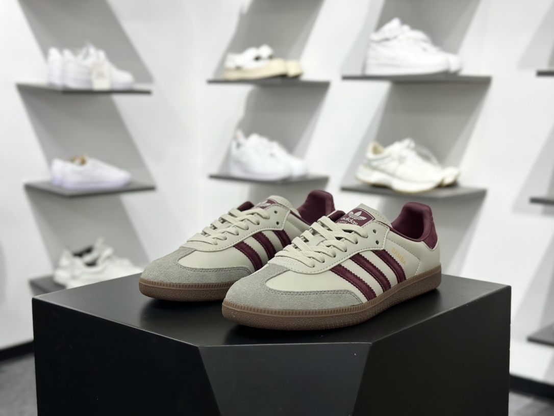 160 Adidas三叶草SAMBA 休闲板鞋 ID1482