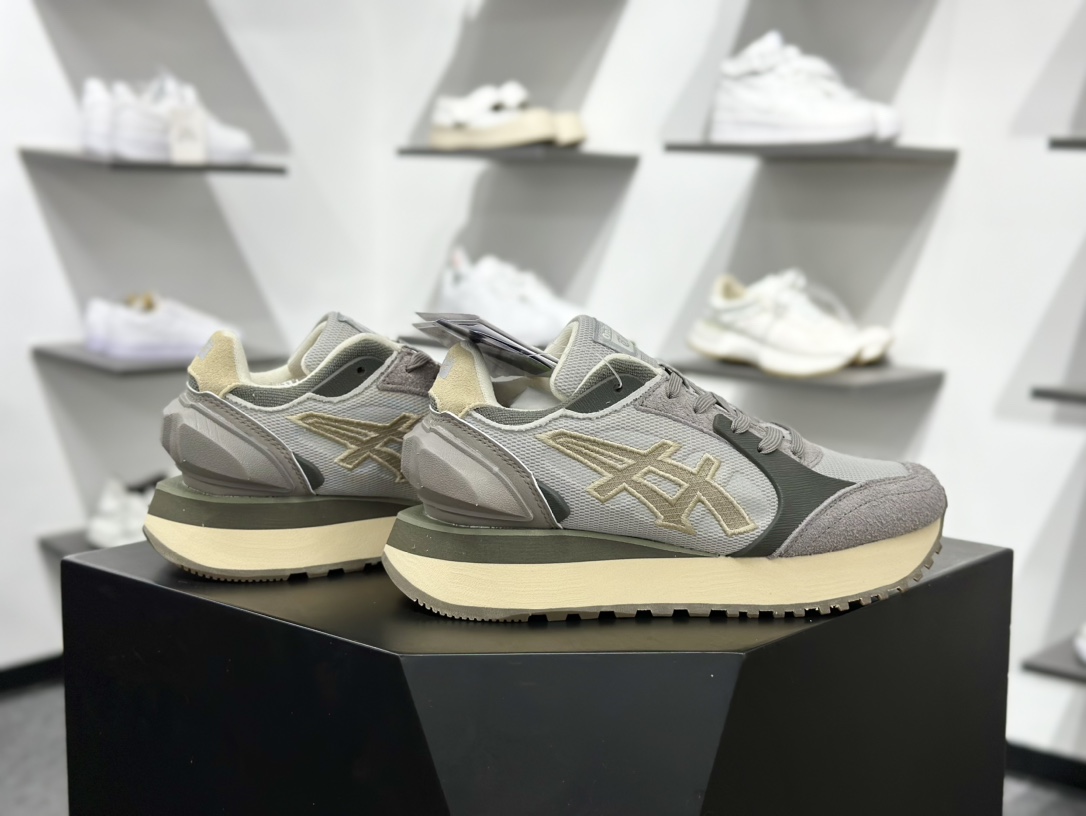 鬼冢虎 Onitsuka Tiger MOAGE CO Low 摩纳哥CO系列低帮 厚底复古经典慢跑鞋 1183B555-020
