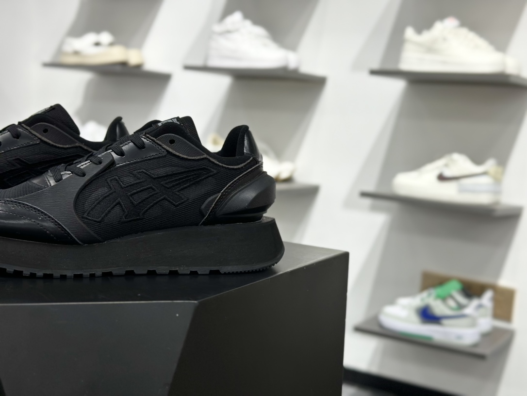 鬼冢虎 Onitsuka Tiger MOAGE CO Low 摩纳哥CO系列低帮 厚底复古经典慢跑鞋 1183C438-001
