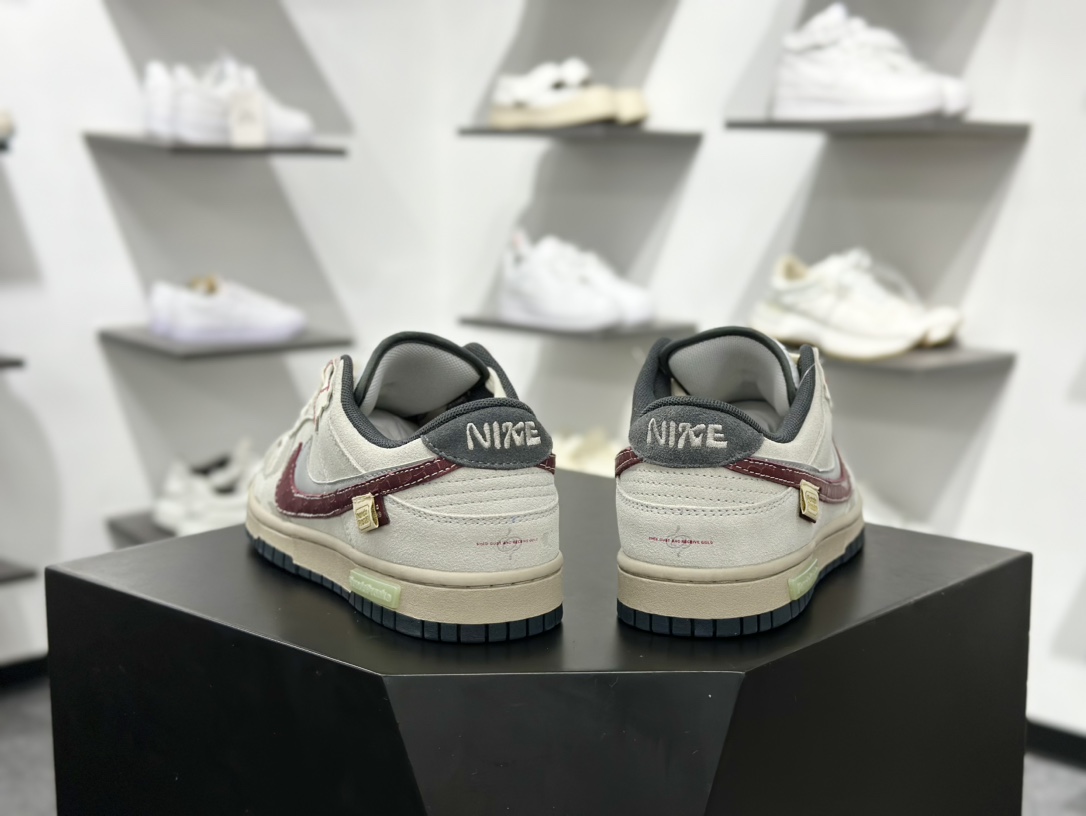 Nike SB Dunk Low ”Double Swoosh” 熊猫恶作剧 CNY蛇年 蜕尘迎金 财锦 米棕红 HV1800-101