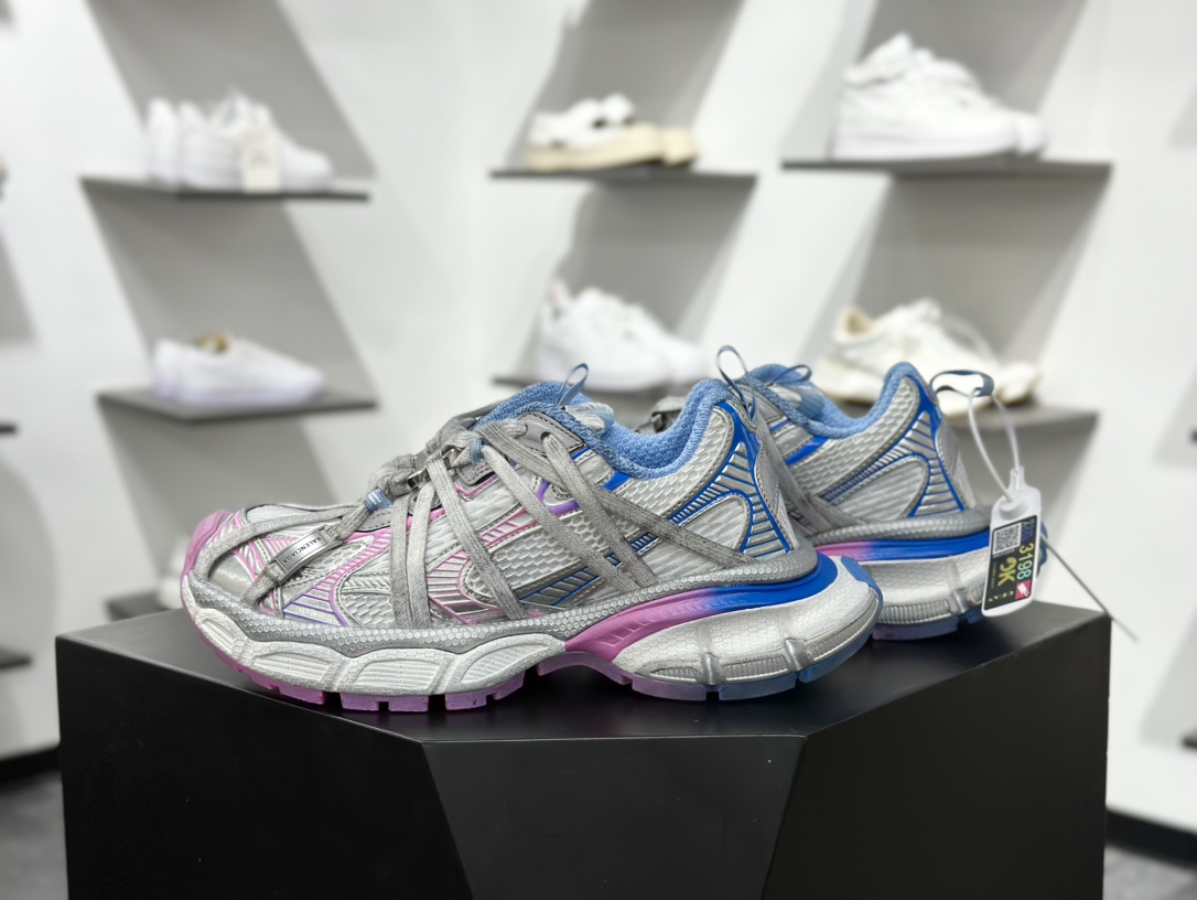 Balenciaga Phantom Sneaker 天花板性价比 巴黎世家全新3XL绑带款潮流跑鞋版本 825599 W3XCH 9145