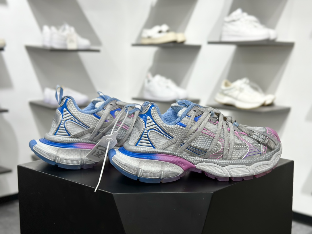 Balenciaga Phantom Sneaker 天花板性价比 巴黎世家全新3XL绑带款潮流跑鞋版本 825599 W3XCH 9145